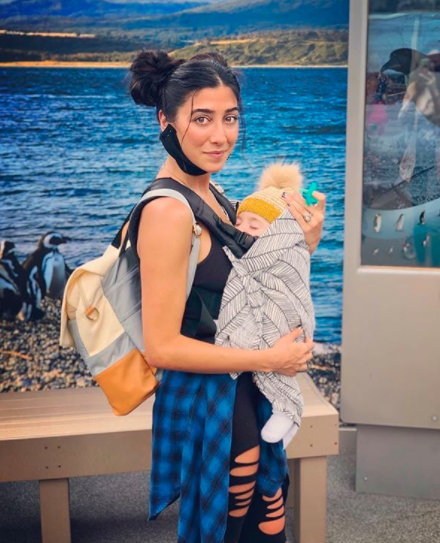 Amina is living a lavish life with her husband and baby son in the United States of America.